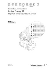 Endress+Hauser Proline Promag 55 Beschreibung Gerätefunktionen