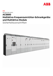 ABB ACS880 Sicherheitsvorschriften