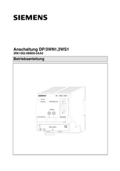 Siemens DP/3WN1,3WS1 Betriebsanleitung