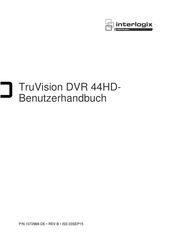 Interlogix TruVision DVR 44HD Benutzerhandbuch