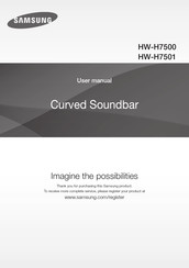 Samsung HW-H7500 Bedienungsanleitung
