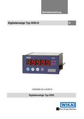 WIKA DI35-D Betriebsanleitung
