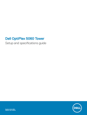 Dell OptiPlex 5060 Tower Installations-Handbuch