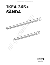 IKEA 365+ SANDA AA-340676-3 Bedienungsanleitung