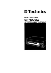 Technics ST-8080 Bedienungsanleitung
