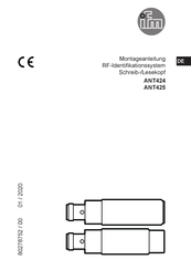 IFM Electronic ANT424 Montageanleitung