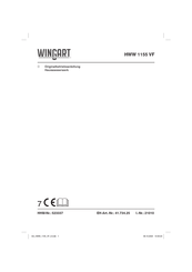Wingart HWW 1155 VF Originalbetriebsanleitung