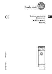IFM Electronic efector500 PN8507 Bedienungsanleitung