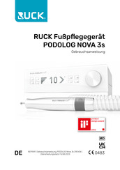 Ruck PODOLOG NOVA 3S Gebrauchsanweisung