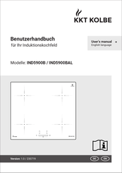 KKT KOLBE IND5900B Benutzerhandbuch