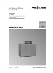 Viessmann VITOGAS 050 Montageanleitung