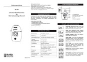 Hanna Instruments HI 764 Bedienungsanleitung