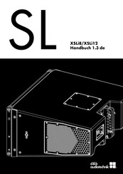 d&b audiotechnik SL XSLi12 Handbuch