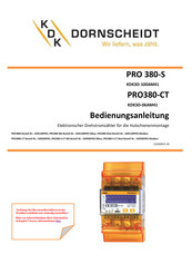 KDK Dornscheidt PRO380-Mb Bedienungsanleitung