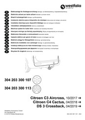 Westfalia 304 203 300 107 Montage- Und Betriebsanleitung