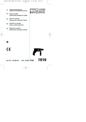 Pro Work 42.590.40 Gebrauchsanweisung