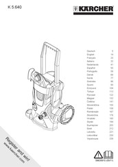 Kärcher K 5.640 Bedienungsanleitung