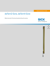 SICK deTem2 Core A/P Montageanleitung