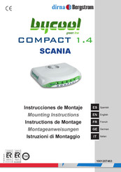 dirna Bergstrom bycool green line COMPACT 1.4 Montageanweisungen