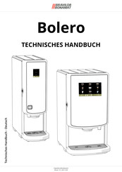 BRAVILOR BONAMAT Bolero EXP43 Technisches Handbuch