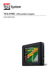 Tele System TS 8.4 PND Kurzanleitung