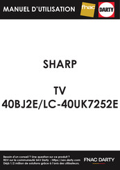 Sharp 40BJ2E/LC-40UK7252E Bedienungsanleitung