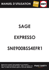 Sage SNE900BSS4EFR1 Bedienungsanleitung