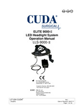 Cuda surgical ELITE 9000-II Bedienungsanleitung