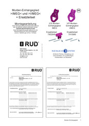 Rud IMEG Montageanleitung