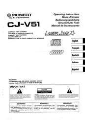 Pioneer CJ-V51 Bedienungsanleitung