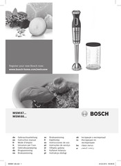 Bosch MSM 88 Serie Gebrauchsanleitung