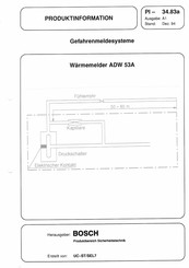 Bosch ADW 534 Produktinformation
