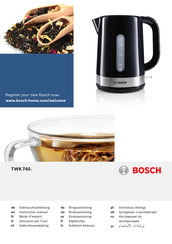 Bosch TWK 740-Serie Gebrauchsanleitung