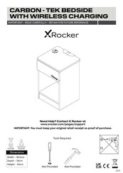 Xrocker CARBON-TEK Kurzanleitung