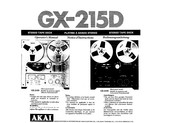 Akai GX-215D Bedienungsanleitung