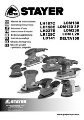 stayer LD141 Bedienungsanleitung