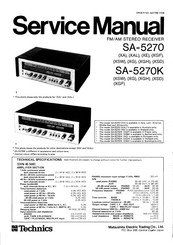 Technics SA-5270XSD Servicehandbuch