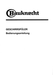 Bauknecht GSF Avanti Bedienungsanleitung
