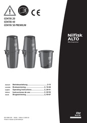 Nilfisk ALTO CENTIX 50 PREMIUM Betriebsanleitung