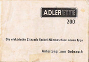 Adler ETTE 200 Anleitung