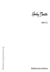 thomann Harley Benton HBV CC Bedienungsanleitung