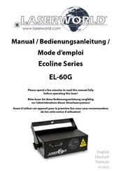Laserworld EL-60 G Bedienungsanleitung