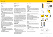 Turck IMX12-DI -PP Kurz- Betriebsanleitung