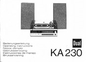 Dual KA 230 Bedienungsanleitung
