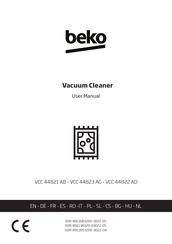 Beko VCC 44823 AG Bedienungsanleitung