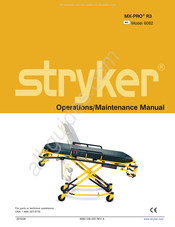 Stryker Medical 6082 Bedienungs- Und Wartungsanleitung