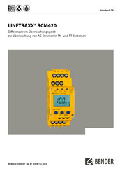 Bender LINETRAXX RCM420 Handbuch