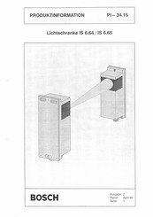 Bosch Lichtschranke lS 6.64 Produktinformation