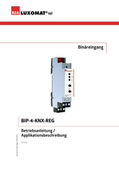 B.E.G. LUXOMAT BIP-4-KNX-REG Betriebsanleitung