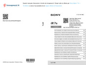 Sony Alpha 7 III + 70-200mm Gebrauchsanleitung